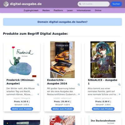 Screenshot digital-ausgabe.de