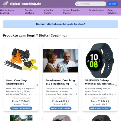 Screenshot digital-coaching.de