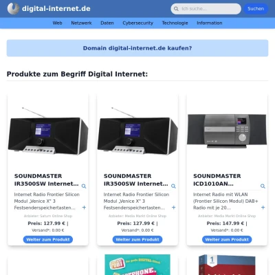 Screenshot digital-internet.de