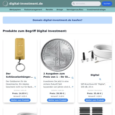 Screenshot digital-investment.de