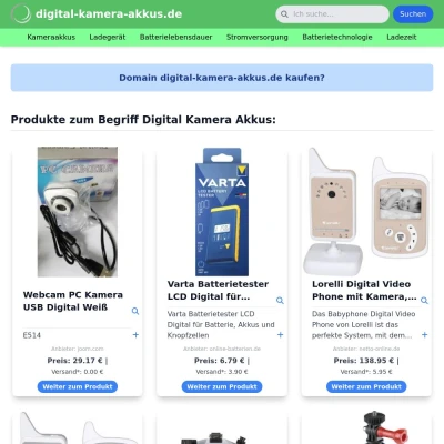 Screenshot digital-kamera-akkus.de