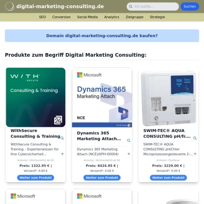 Screenshot digital-marketing-consulting.de