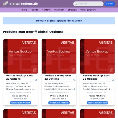 Screenshot digital-options.de