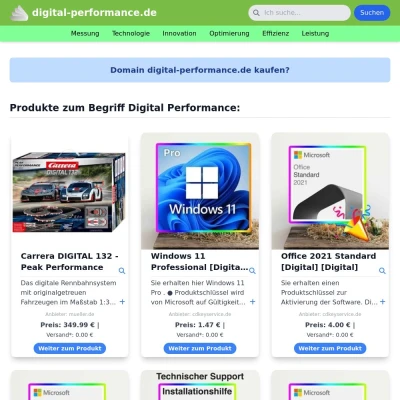 Screenshot digital-performance.de