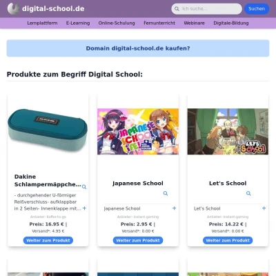 Screenshot digital-school.de