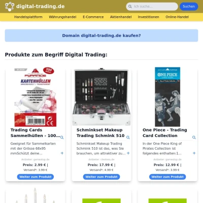 Screenshot digital-trading.de