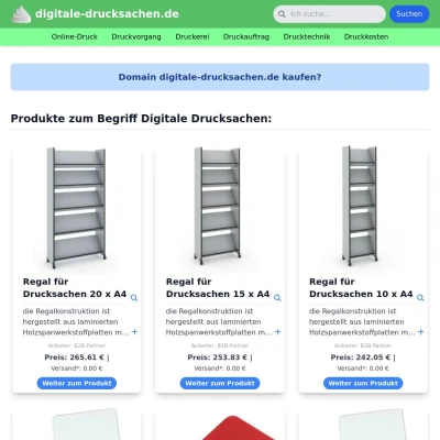 Screenshot digitale-drucksachen.de