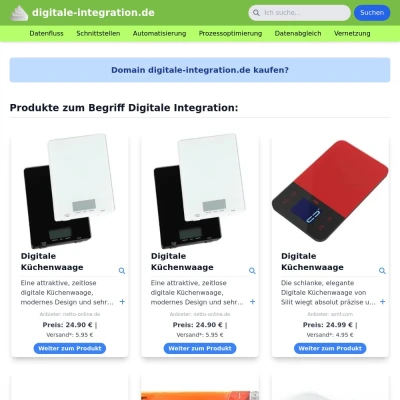 Screenshot digitale-integration.de