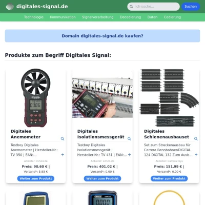 Screenshot digitales-signal.de