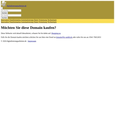 Screenshot digitalisierungsarbeiten.de