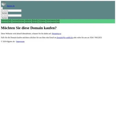 Screenshot digotec.de