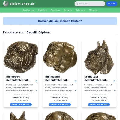 Screenshot diplom-shop.de