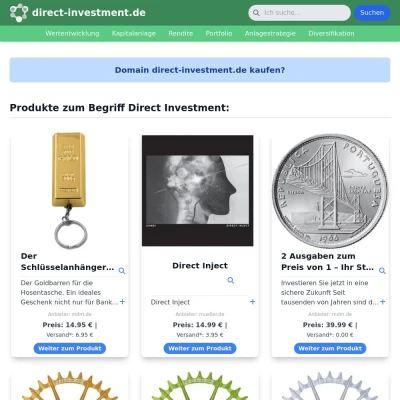 Screenshot direct-investment.de