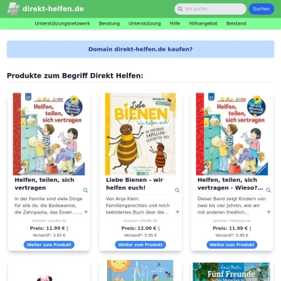Screenshot direkt-helfen.de