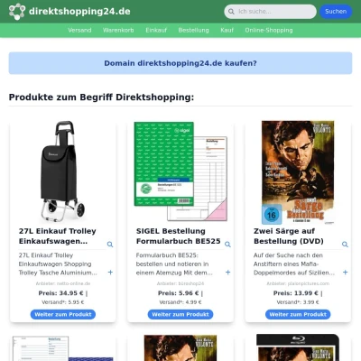 Screenshot direktshopping24.de