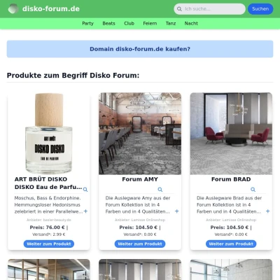Screenshot disko-forum.de