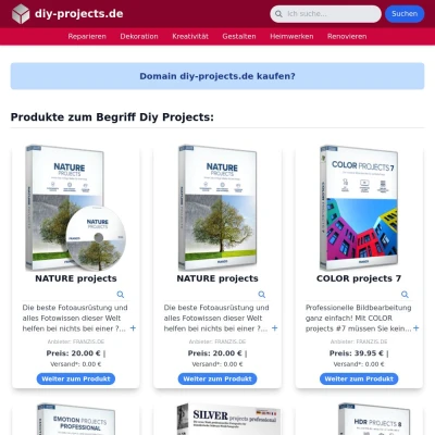 Screenshot diy-projects.de