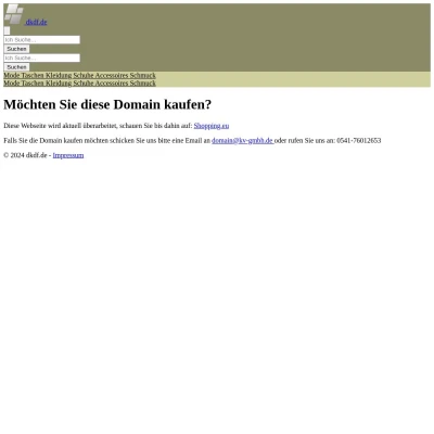 Screenshot dkdf.de