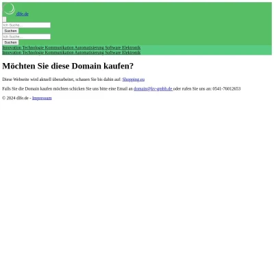 Screenshot dlfe.de