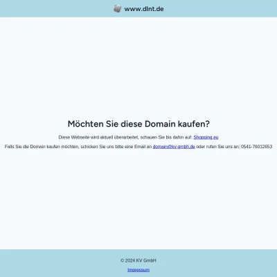 Screenshot dlnt.de