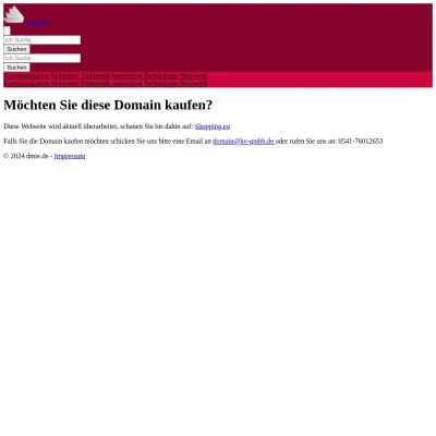 Screenshot dmie.de