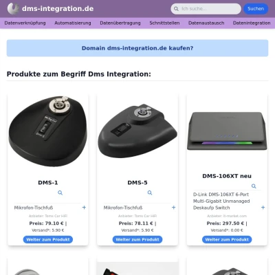 Screenshot dms-integration.de