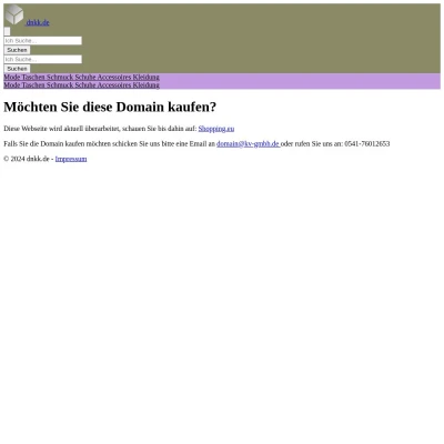 Screenshot dnkk.de