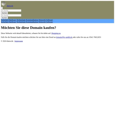 Screenshot dnnw.de