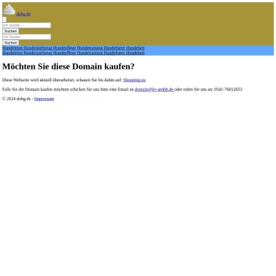 Screenshot dobg.de