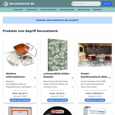 Screenshot docunetwork.de
