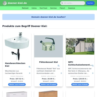 Screenshot doener-kiel.de