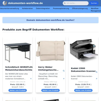 Screenshot dokumenten-workflow.de