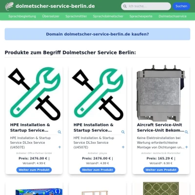 Screenshot dolmetscher-service-berlin.de