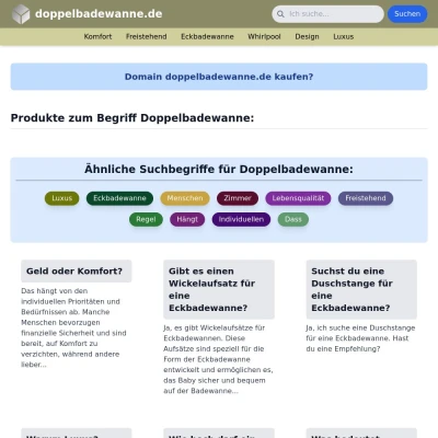 Screenshot doppelbadewanne.de