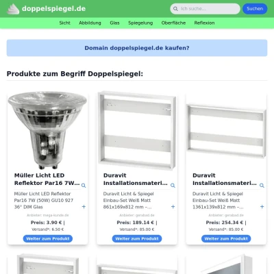 Screenshot doppelspiegel.de