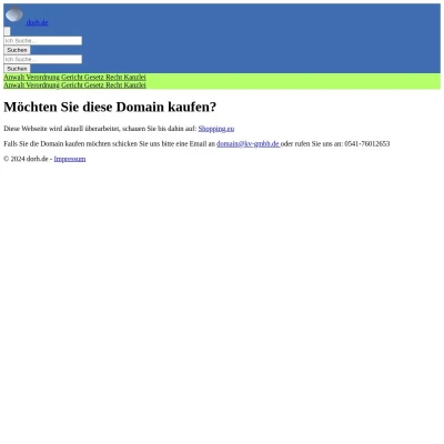 Screenshot dorh.de