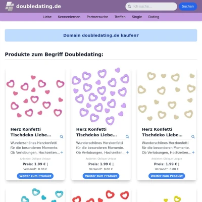 Screenshot doubledating.de