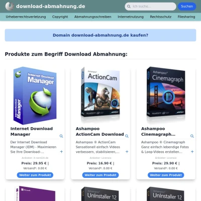 Screenshot download-abmahnung.de