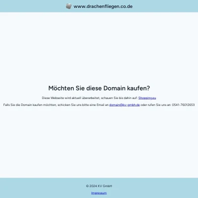 Screenshot drachenfliegen.co.de