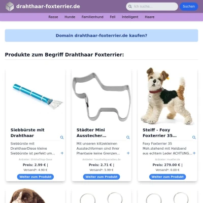 Screenshot drahthaar-foxterrier.de