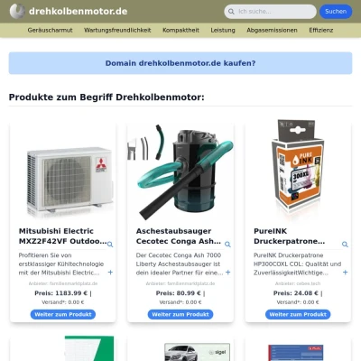 Screenshot drehkolbenmotor.de