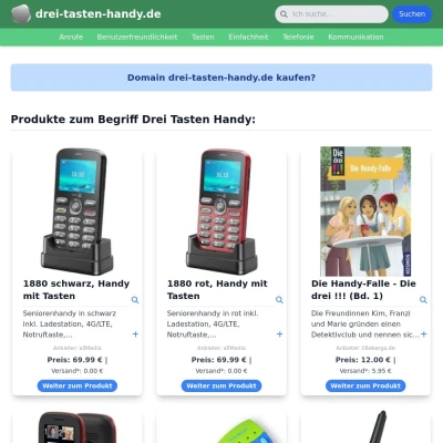 Screenshot drei-tasten-handy.de