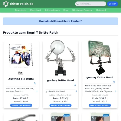 Screenshot dritte-reich.de