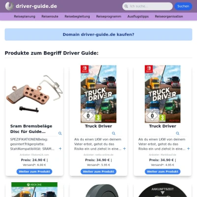 Screenshot driver-guide.de