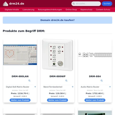Screenshot drm24.de