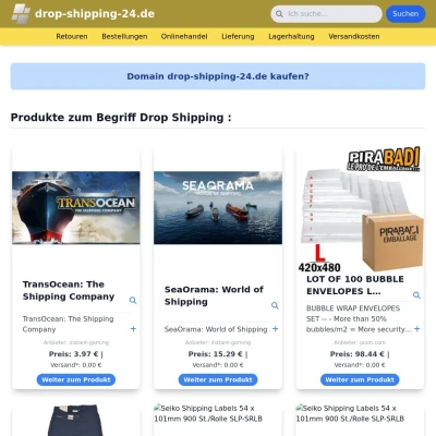 Screenshot drop-shipping-24.de