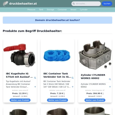 Screenshot druckbehaelter.at