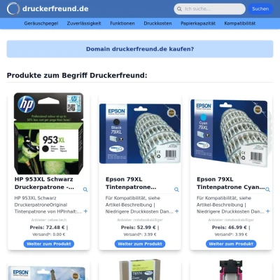 Screenshot druckerfreund.de