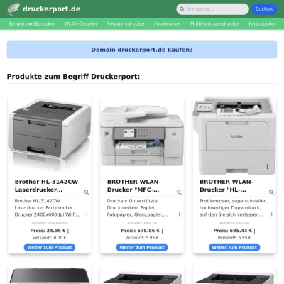 Screenshot druckerport.de