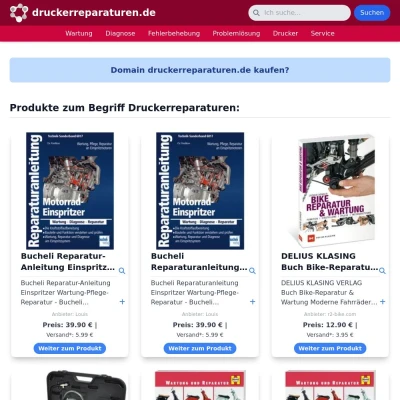 Screenshot druckerreparaturen.de